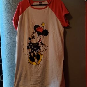 White Minnie Mouse Tee